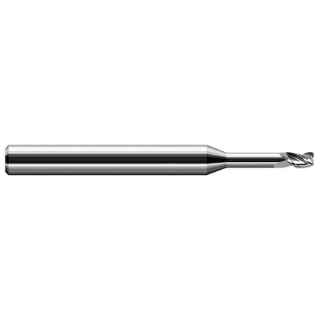 Harvey Tool Miniature End Mill - 4 Flute - Corner Radius 800531